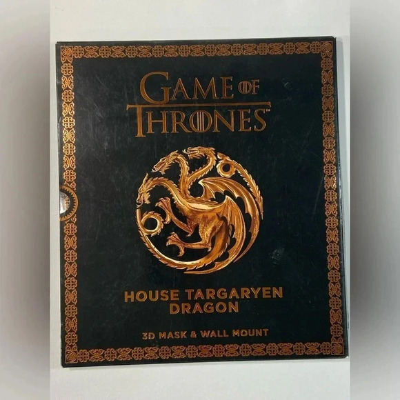 Game of Thrones - House Targaryen 3D Mask & Wall Mount  Book - DIY 🐉🎭 - Picture 6 of 16